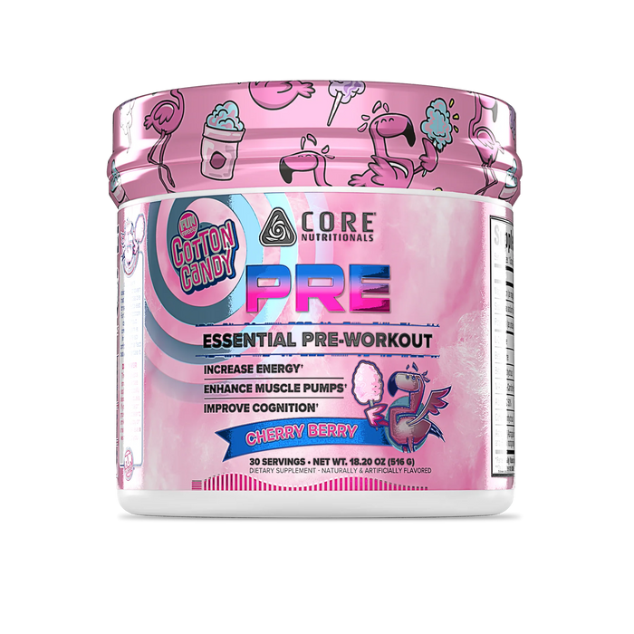 Core Nutritionals ESSENTIAL PRE | Pre-Workout for Energy, Focus & Endurance