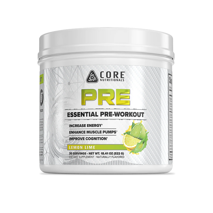 Core Nutritionals ESSENTIAL PRE | Pre-Workout for Energy, Focus & Endurance