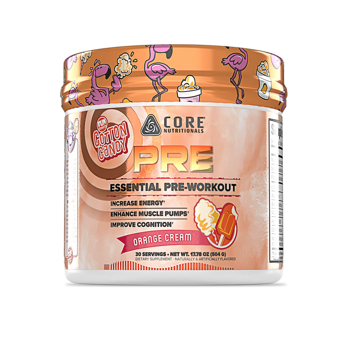 Core Nutritionals ESSENTIAL PRE | Pre-Workout for Energy, Focus & Endurance