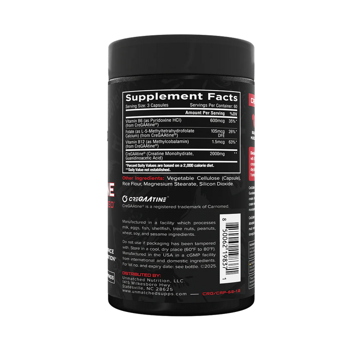 Unmatched  CreGAAtine®