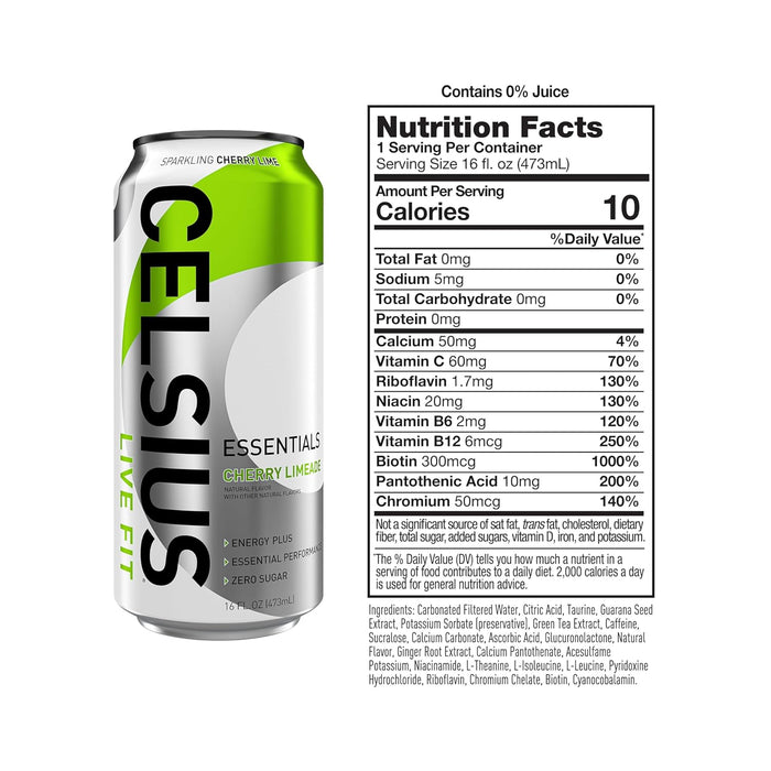 Celsius Essentials Energy Drink