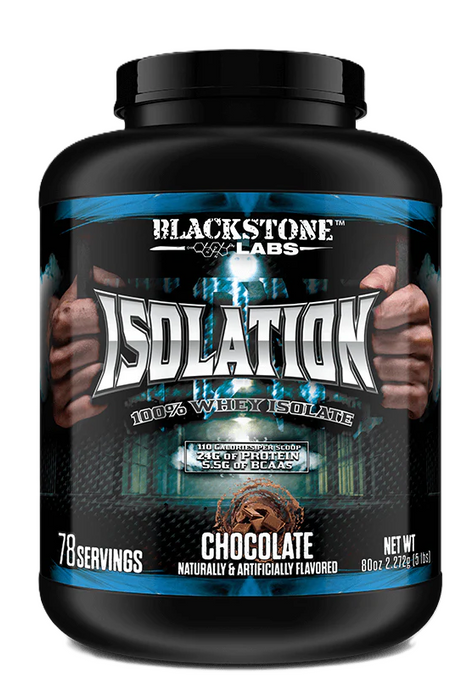 BlackStone Labs Isolation | Pure Whey Protein Isolate Powder