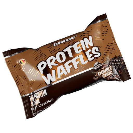 Enhanced Labs Protein Waffles Double Choco– High-Protein Snack & Meal Replacement | TigerFitness