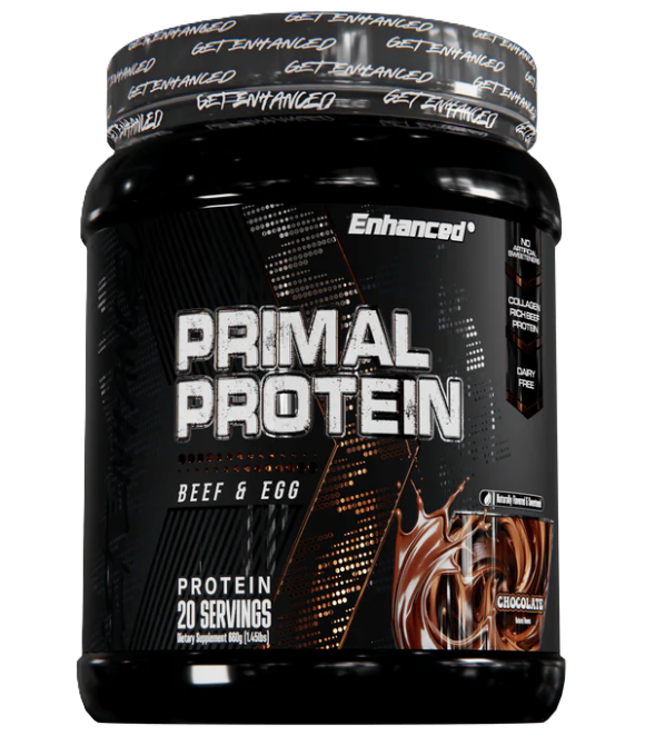 Enhanced Labs Primal Protein Chocolate – Grass-Fed Whey Protein Powder | TigerFitness
