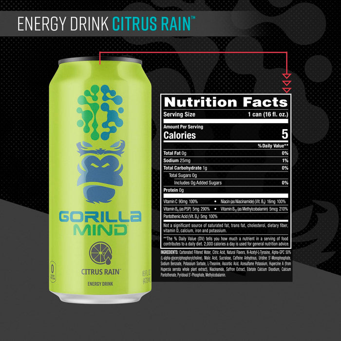 Gorilla Mind Energy Drink