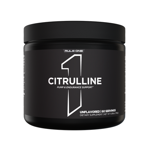 Rule 1 Citrulline unflavored, 60 serving container