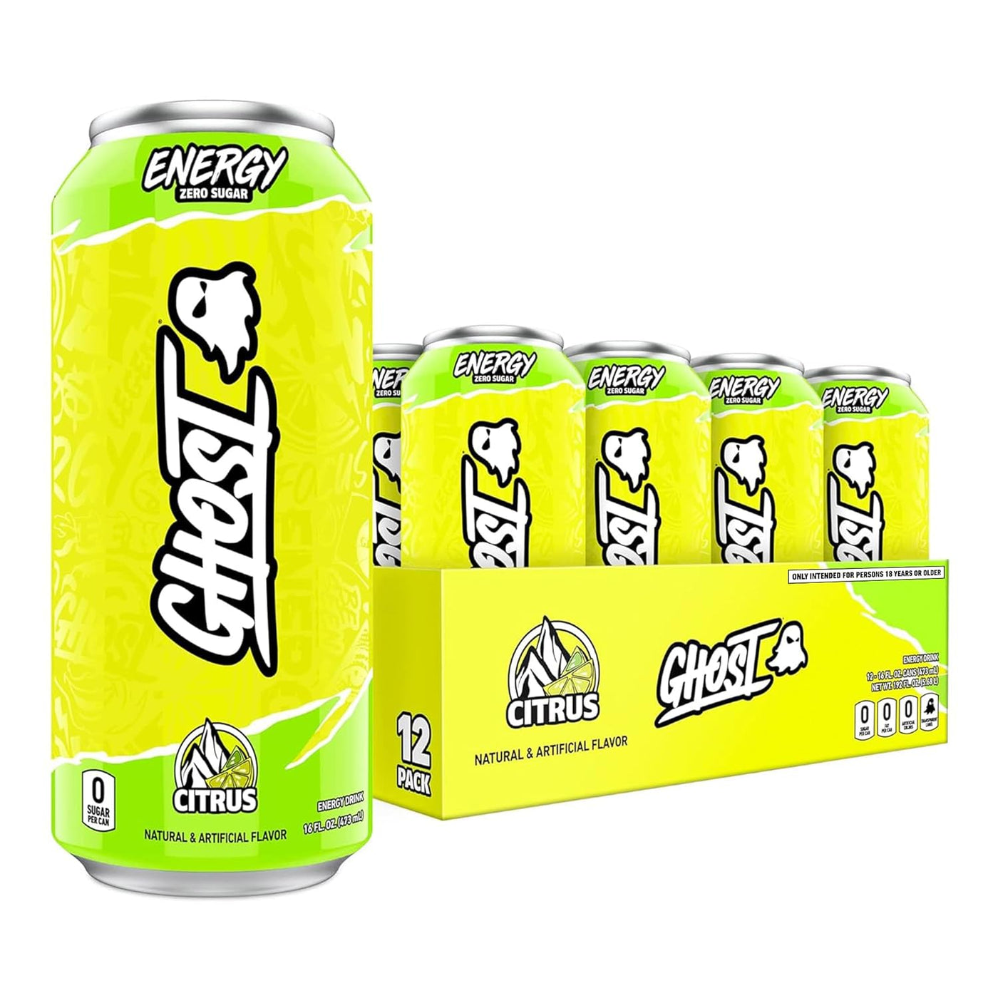 GHOST Energy Drink | Zero Sugar, Legendary Focus | TigerFitness.com ...
