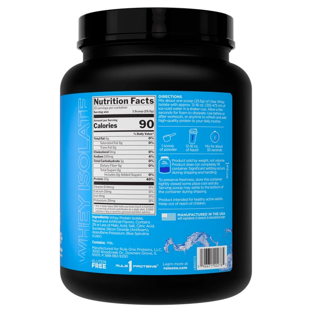 R1 Clear Whey Isolate