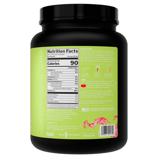 R1 Clear Whey Isolate