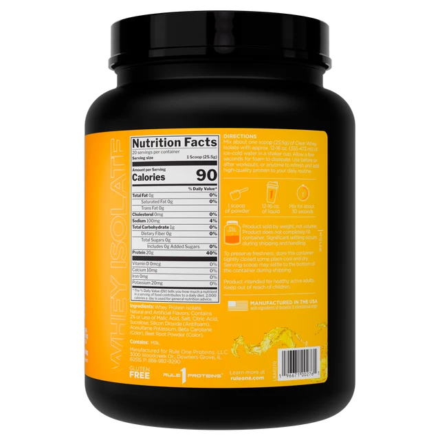 R1 Clear Whey Isolate