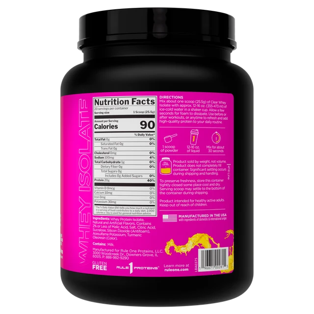 R1 Clear Whey Isolate