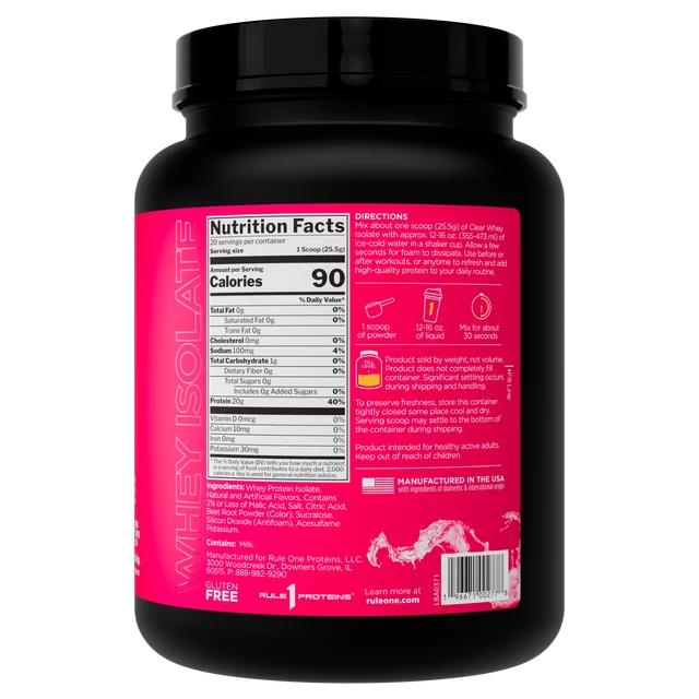 R1 Clear Whey Isolate