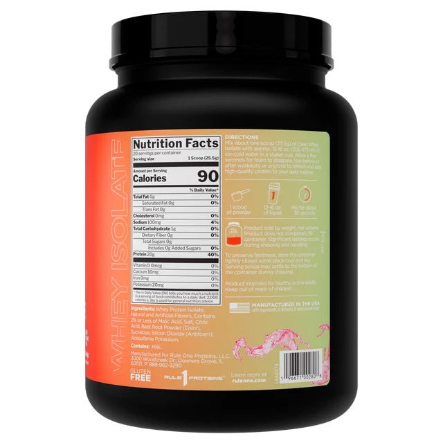 R1 Clear Whey Isolate