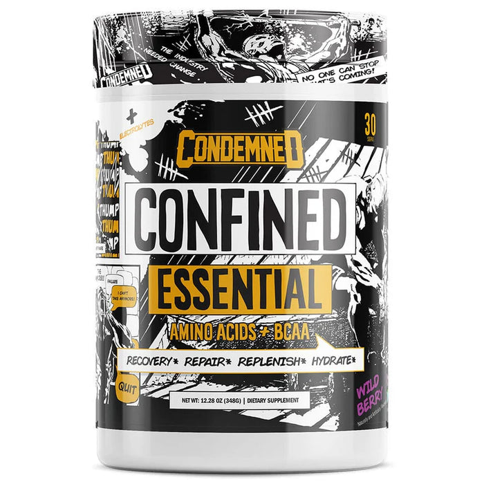 Condemned Labz CONFINED | Hardcore EAA + BCAA Intra-Workout