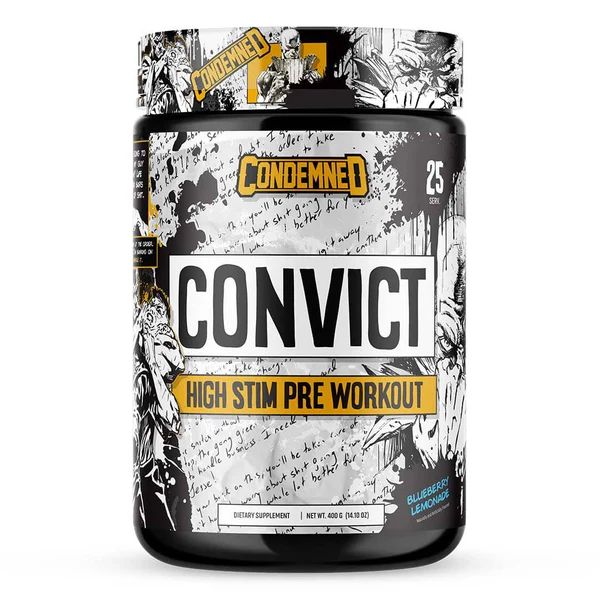 Condemned Labz Convict | High Stim Pre-Workout