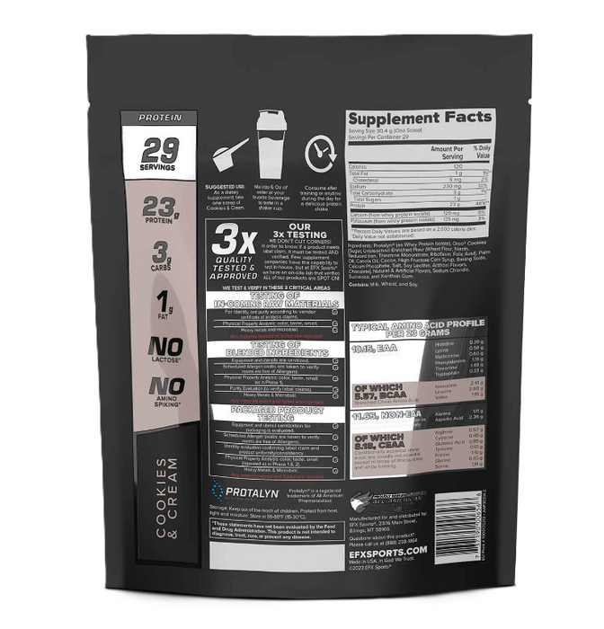 EFX Sports Protalyn | Advanced Protein Blend for Recovery & Growth