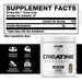 Axe & Sledge Basics Creatine Supplement Facts