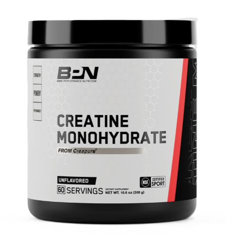 BPN Creatine Monohydrate Creapure supplement 60 servings - Tiger Fitness