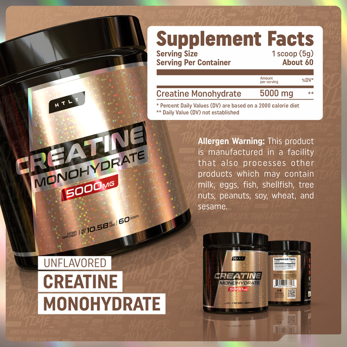 HTLT Creatine Monohydrate benefits