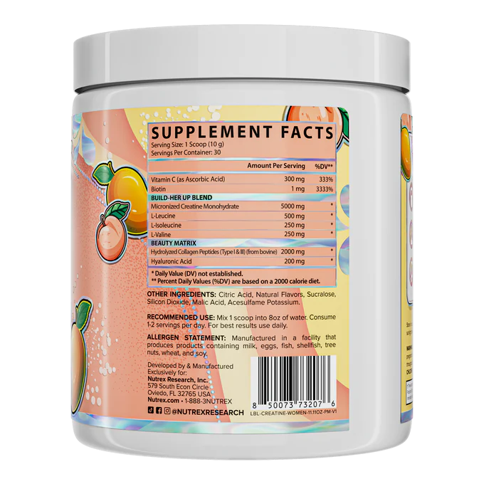 Nutrex Creatine For Women + Booty & Beauty