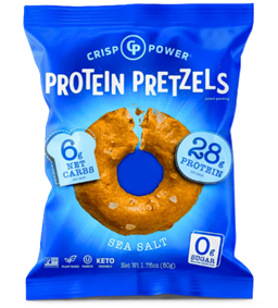 Crisp Power Protein Pretzels