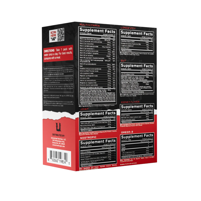 Unmatched Longevity Multi+ | Complete Daily Health Support