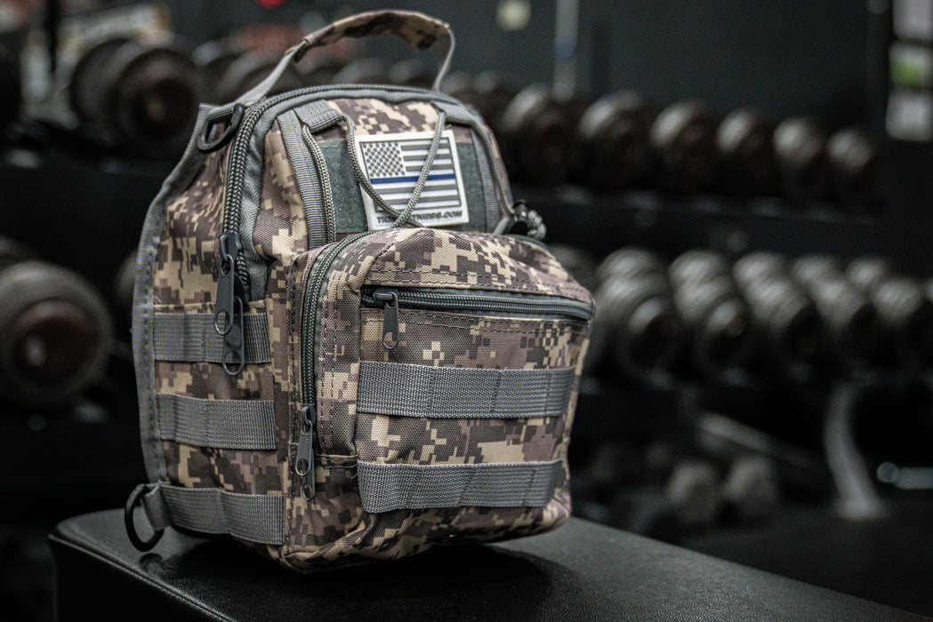 TF Digi Camo Blueline Tactical Cross Body Bag