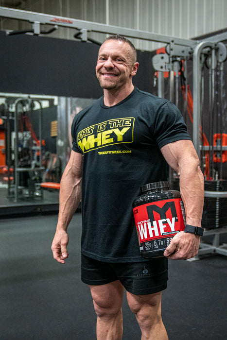 This Is The Whey T-Shirt - Tiger Fitness
