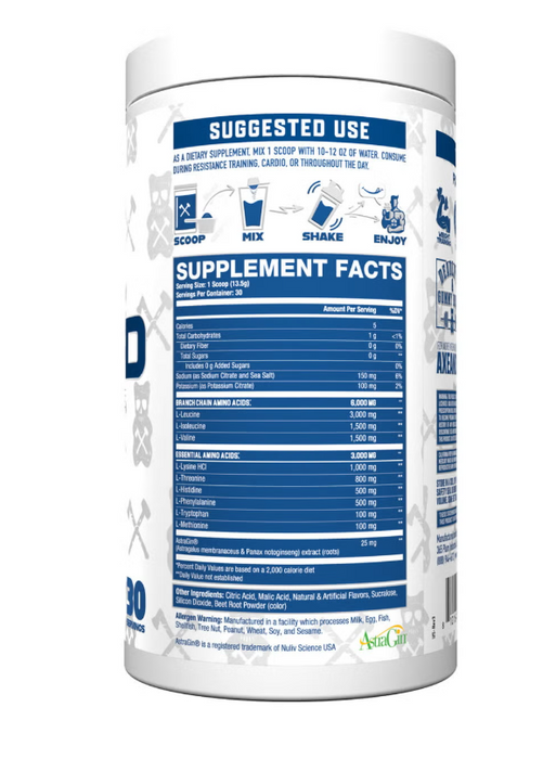 Axe & Sledge The Grind V3 | EAA & BCAA Recovery Formula