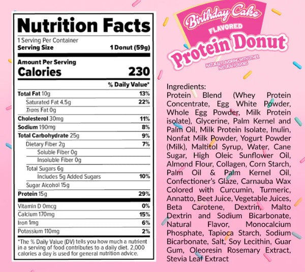 Redefine Foods Protein Donuts