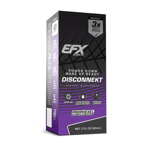 EFX Sports DisconneKt liquid sleep formula 60 servings box