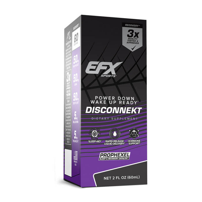 EFX Sports DisconneKt liquid sleep formula 60 servings box