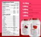 Supplement Facts – Watermelon Flavor Metabolic Nutrition Hydra EAA Ingredients – TigerFitness