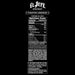 El Jefe Energy Drink Phantom Lemonade nutrition facts panel