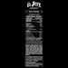 El Jefe Energy Drink Wild Mango nutrition facts panel