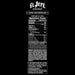 El Jefe Energy Drink Zuma Watermelon nutrition facts panel