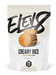 Elev8 Creamy Rice Cookie Butter flavored carb supplement for energy and recovery support