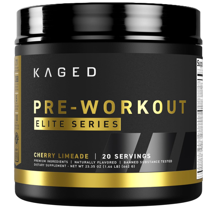 KAGED Pre-Kaged Elite Pre-Workout | Max Energy, Pumps & Strength