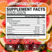 Endurance Hydrate Watermelon Lemonade Supplement Facts