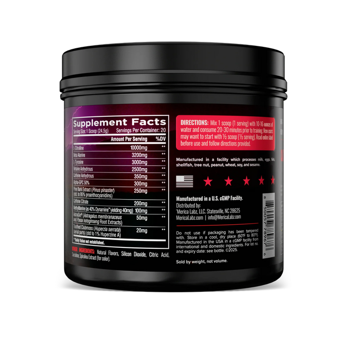 F-Tyranny Pre-Workout