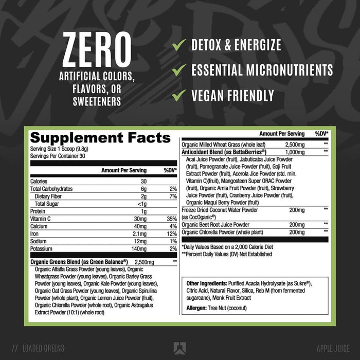 RYSE Loaded Greens Superfood