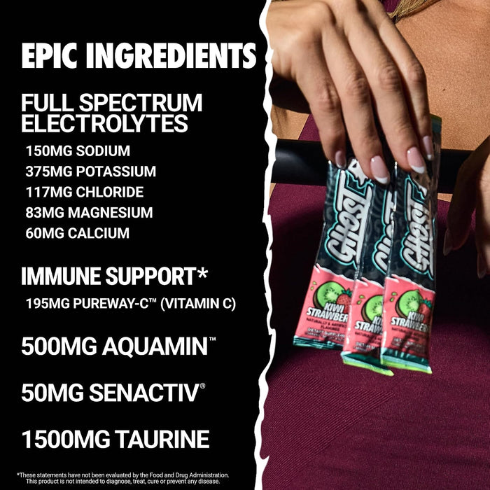 Ghost Hydration Packets for On the Go