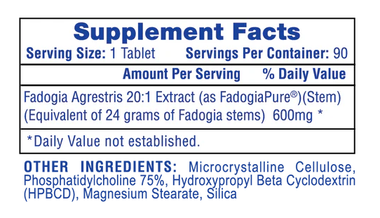 Hi-Tech Pharmaceuticals Fadogia Agrestis 20:1 | Testosterone & Vitality Support