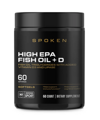Spoken High EPA Fish Oil + D