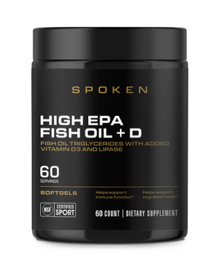 Spoken High EPA Fish Oil + D