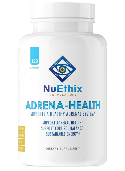 NuEthix Formulations Adrena-Health – Front Label