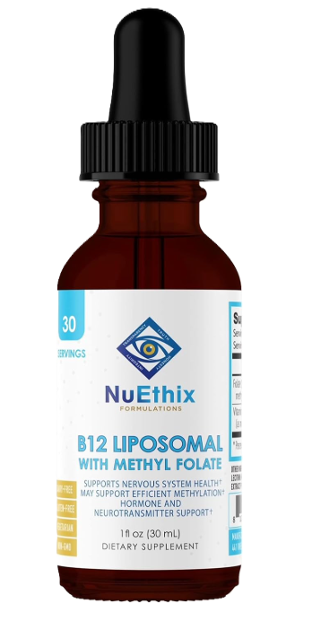 Shop NuEthix B12 Liposomal | Methyl Folate Energy & Nerve Support  Tiger  Fitness