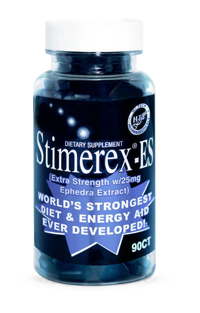Hi-Tech Pharmaceuticals Stimerex ES Fat Burner Bottle Front | Extreme Thermogenic Weight Loss Support | TigerFitness.com