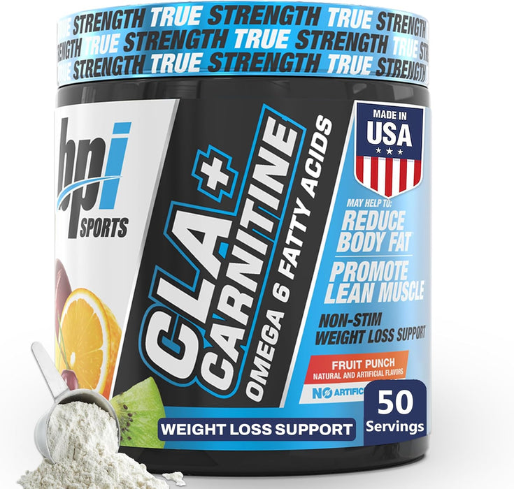BPI Sports CLA + Carnitine Fruit Punch Weight Loss & Energy Support | TigerFitnes