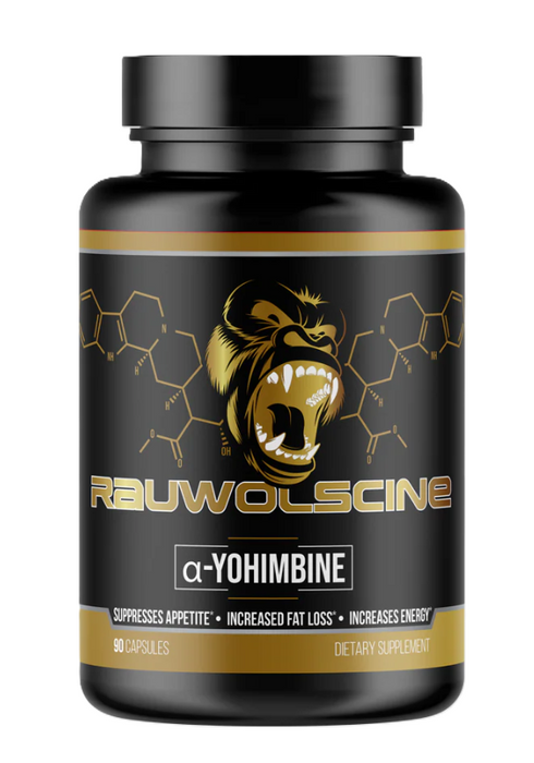 Gorilla Mind Rauwolscine 90 Capsules Bottle Front | TigerFitness.com